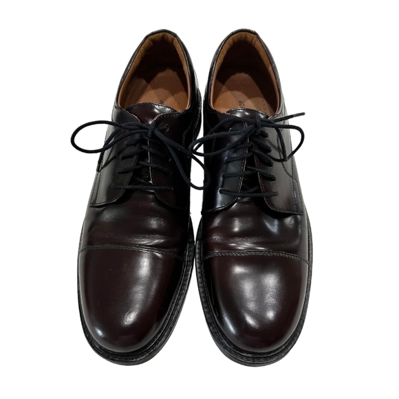 Johnston & Murphy sz:11.5 color: Burgundy EUC - Picture 1 of 9